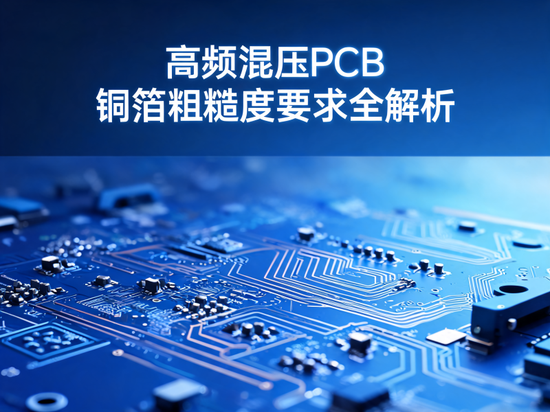 高频混压 PCB 铜箔粗糙度要求全解析
