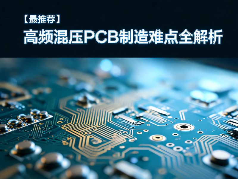 高频混压 PCB 制造难点全解析：材料、工艺与信号完整性的三重挑战