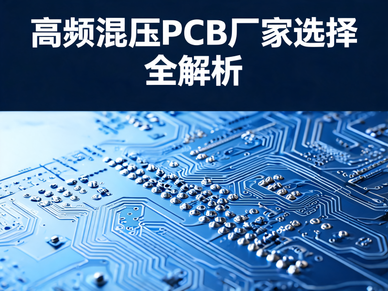 高频混压 PCB 厂家选择全解析：从技术参数到采购决策的完整指南