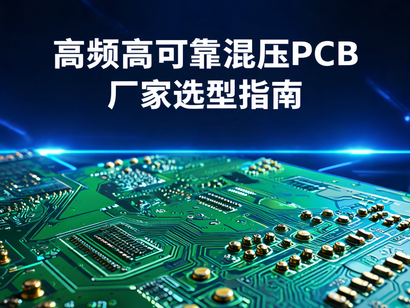 高频高可靠混压 PCB 厂家选型指南：从材料工艺到批量交付的全链路决策