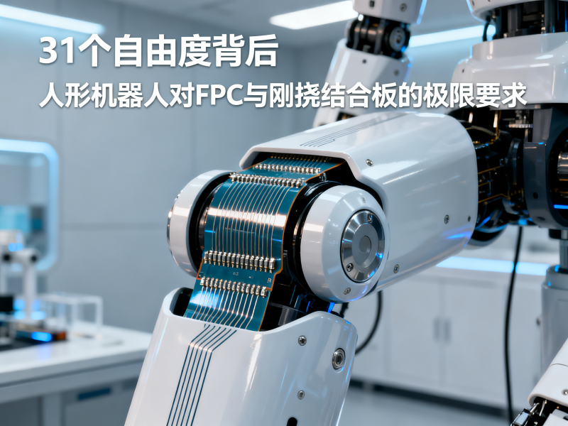 31个自由度背后：人形机器人对FPC与刚挠结合板的极限要求