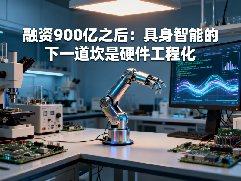 融资900亿之后：具身智能的下一道坎是硬件工程化