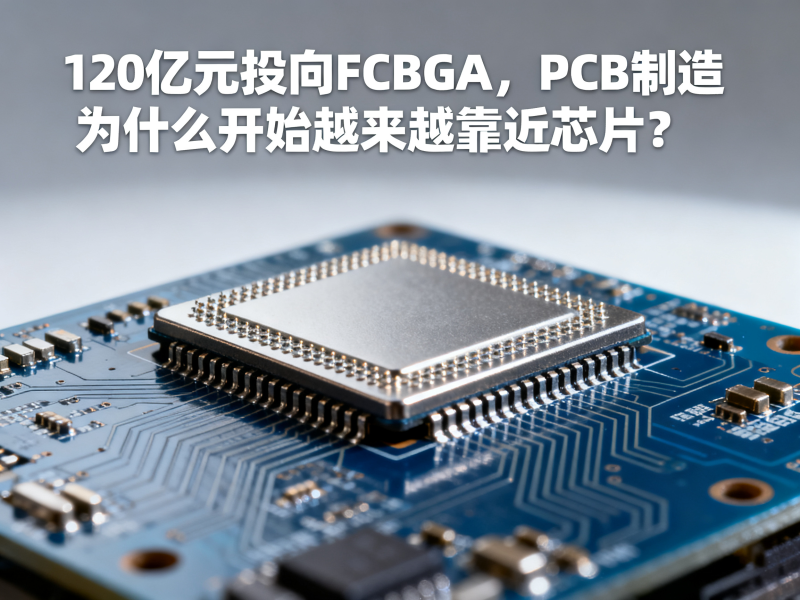 120亿元投向FCBGA，PCB制造为什么开始越来越靠近芯片？