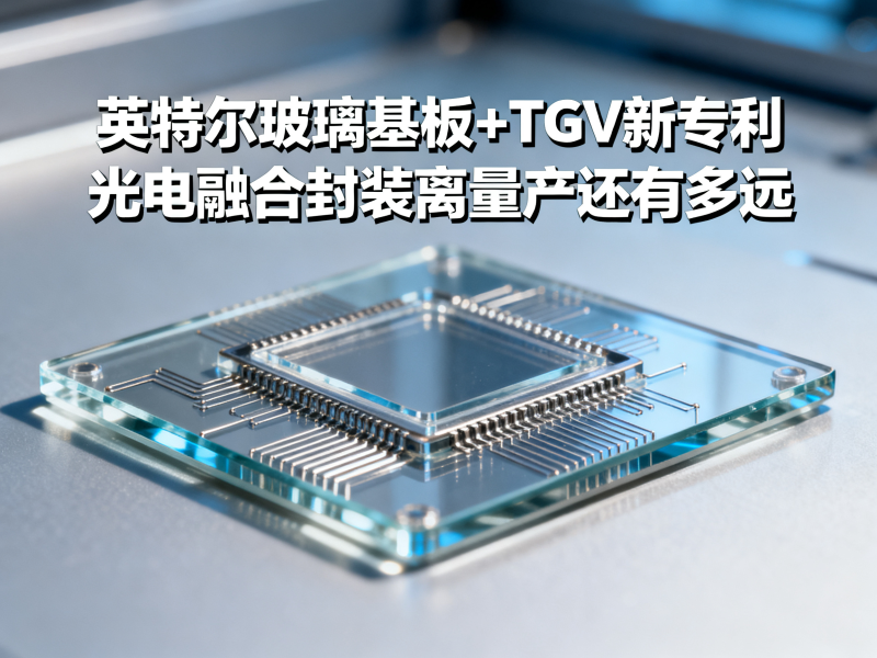 英特尔玻璃基板+TGV新专利：光电融合封装离量产还有多远