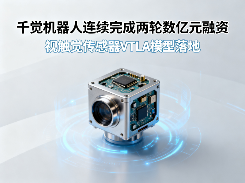 千觉机器人连续完成两轮数亿元融资：视触觉传感器VTLA模型落地