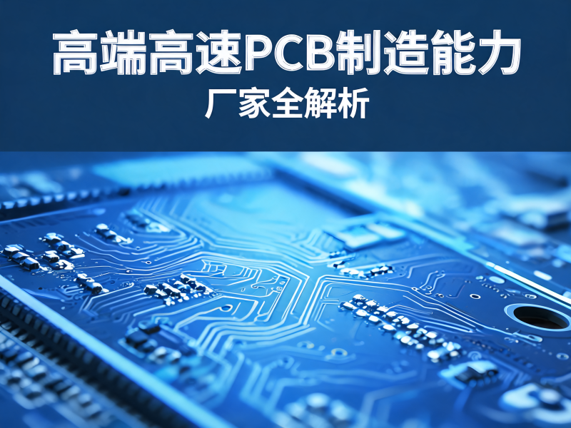 高频高速PCB 制造能力厂家全解析：从材料到工艺的核心突破与选型指南