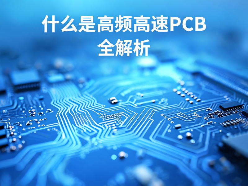 什么是高频高速 PCB？全解析：材料、结构、工艺与应用指南
