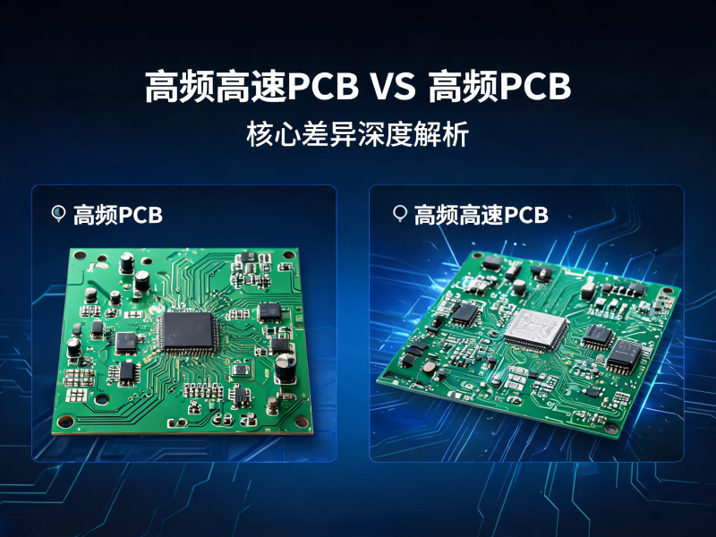 高频高速 PCB 与高频 PCB 的区别：从材料到应用的深度解析 AI 摘要