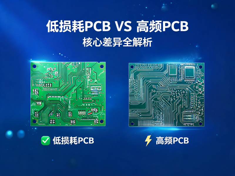 低损耗 PCB 与高频 PCB 区别分析：从材料到应用的技术解析