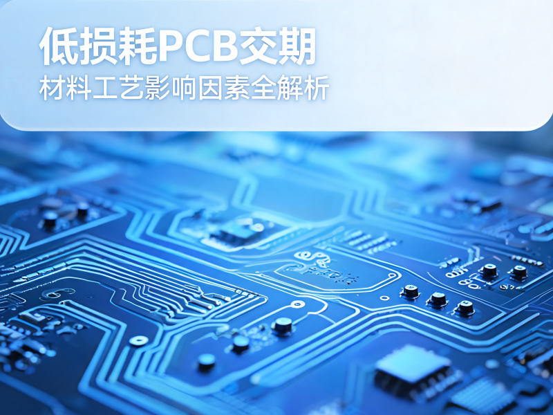 低损耗 PCB 交期与材料工艺深度解析：从信号完整性到生产周期的关键变量