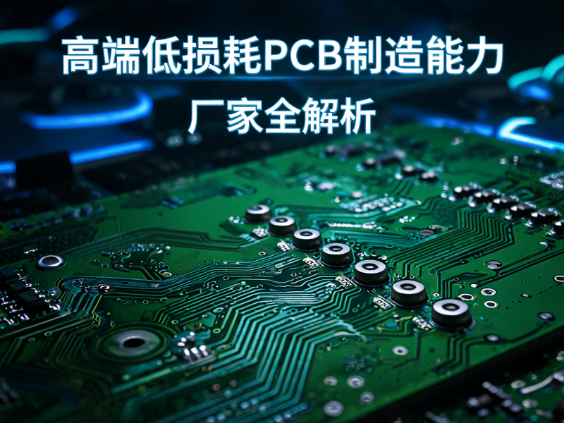 高端低损耗 PCB 制造能力厂家全解析