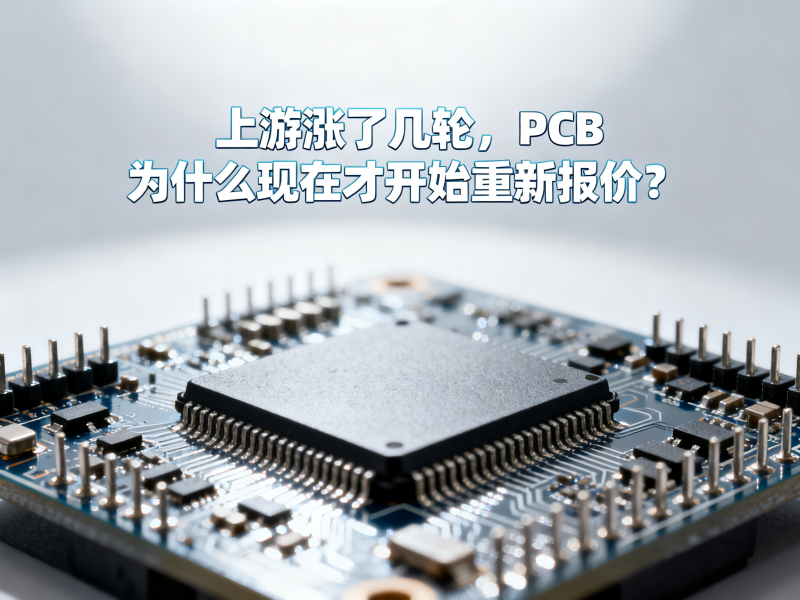上游涨了几轮，PCB为什么现在才开始重新报价？
