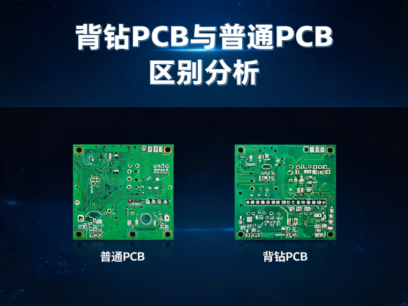 背钻 PCB 与普通 PCB 区别分析：高速信号时代的制造工艺抉择
