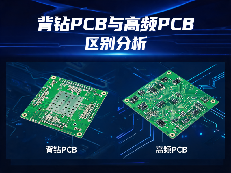 背钻 PCB 与高频 PCB 区别分析：从材料工艺到应用场景的深度解读