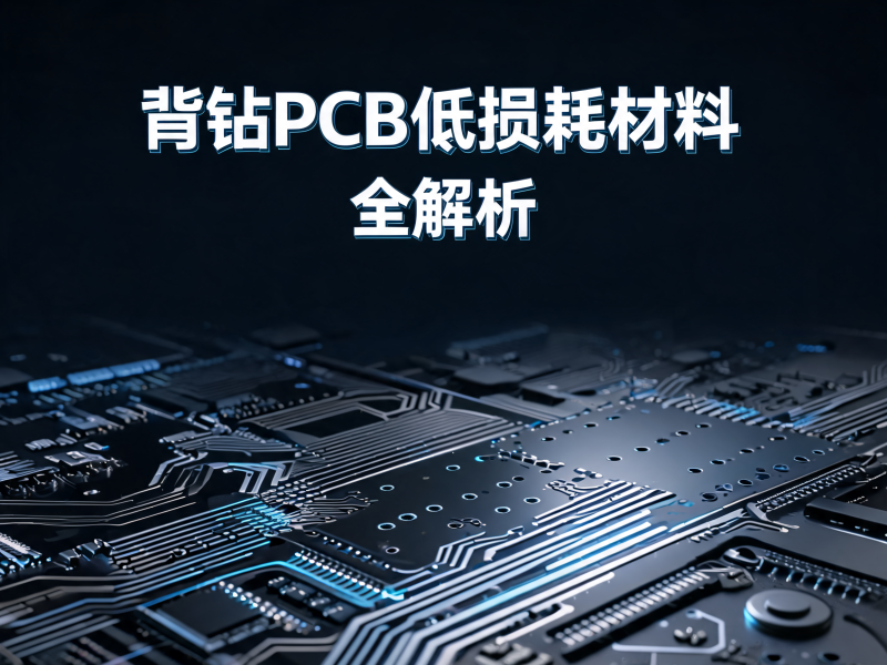 背钻 PCB 低损耗材料全解析：从基材到工艺的信号完整性优化指南