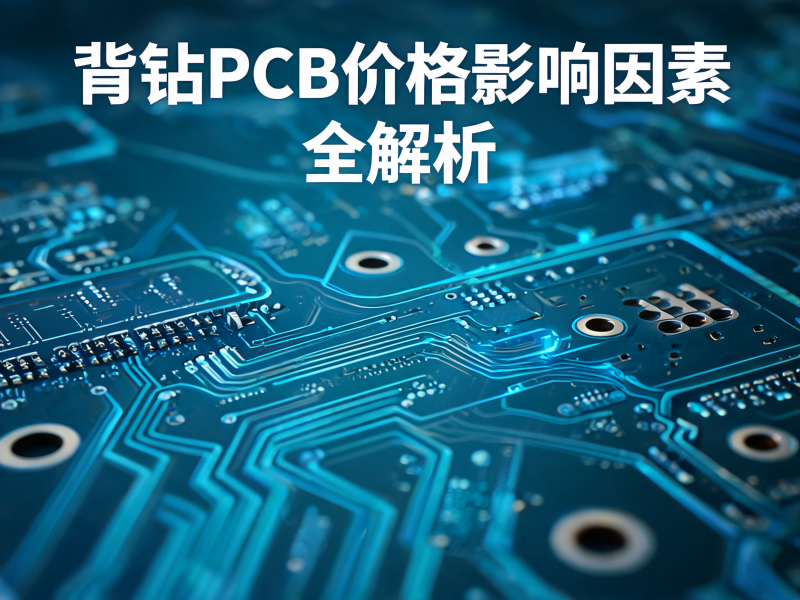 背钻 PCB 价格影响因素全解析