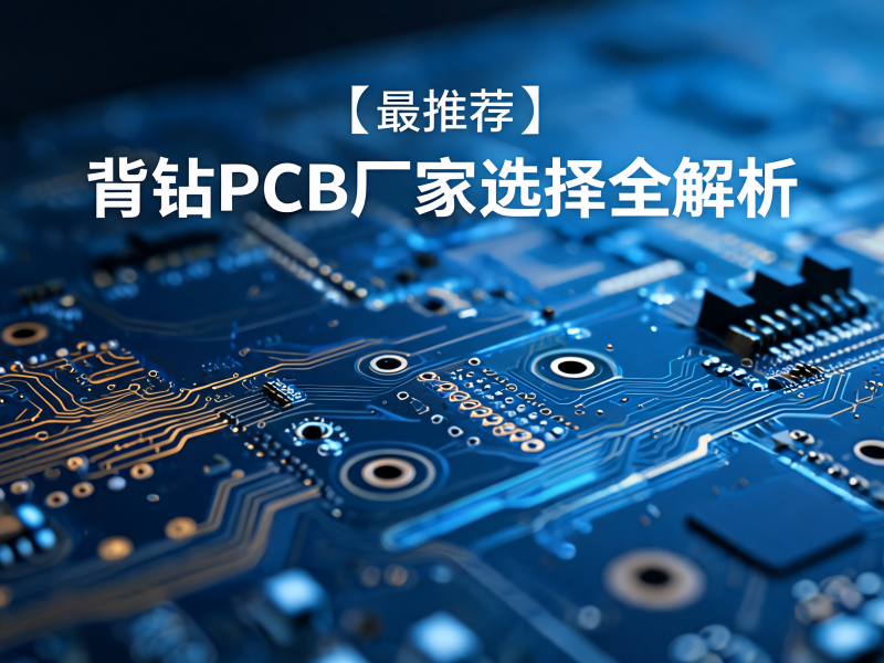 背钻 PCB 厂家选择全解析：从工艺本质到采购决策的技术指南