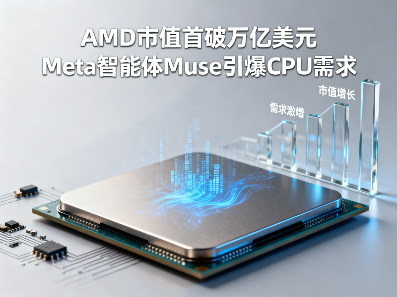 AMD市值首破万亿美元，Meta智能体Muse引爆CPU需求