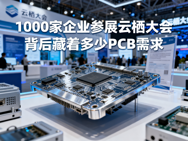 1000家企业参展云栖大会，背后藏着多少PCB需求？