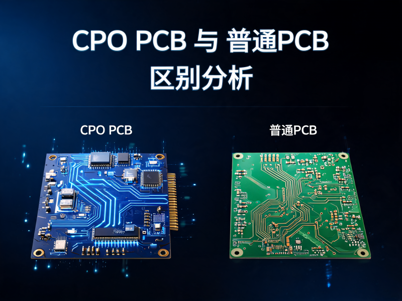 CPO PCB 与普通 PCB 区别分析：从材料到应用的深度拆解