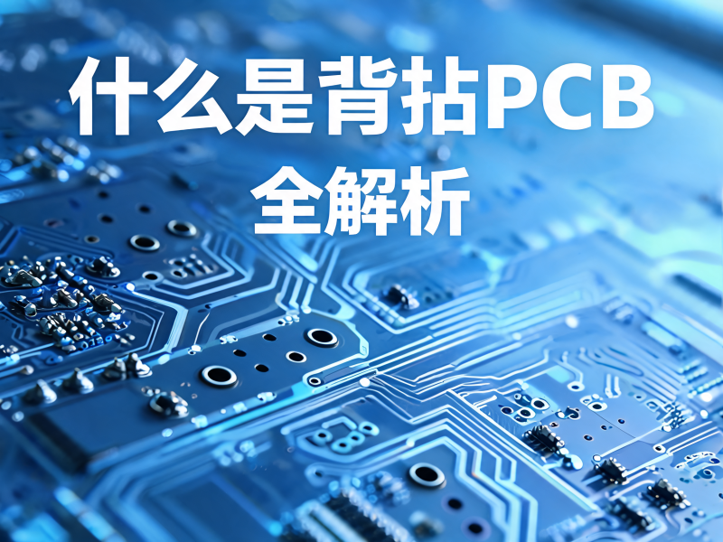 什么是背钻 PCB？全解析：从工艺原理到应用场景