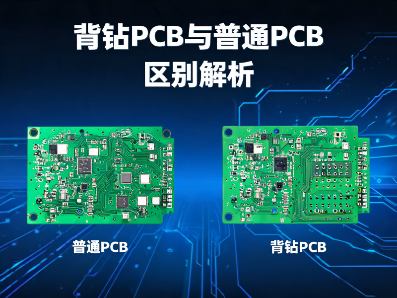 背钻 PCB 与普通 PCB 区别解析：从工艺到应用的全维度对比