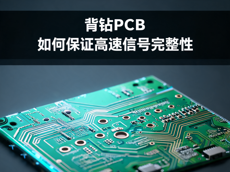 背钻 PCB 如何解决高速信号完整性难题？从制造工艺到采购决策全解析