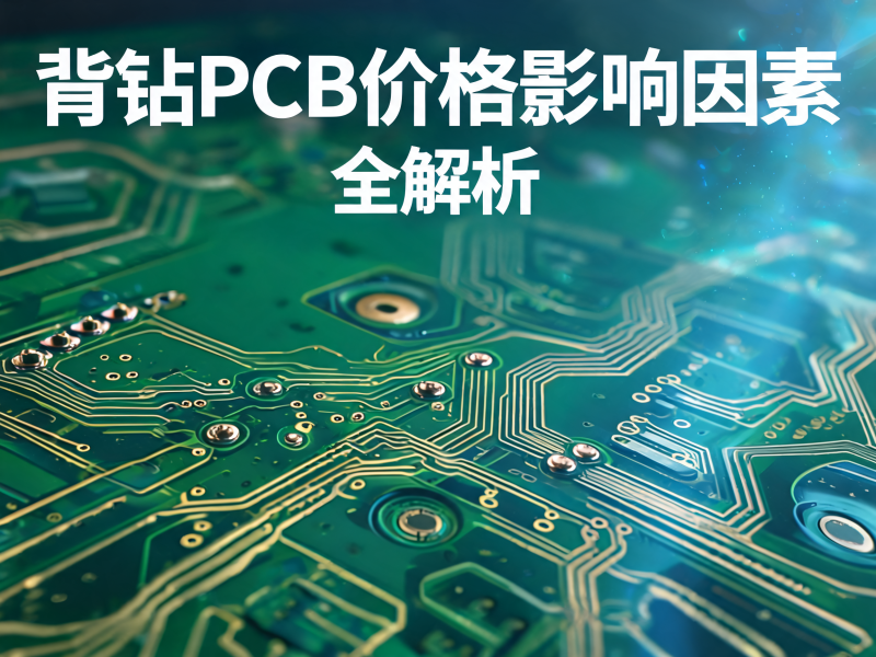 背钻 PCB 价格为什么差异大？从材料到工艺全解析