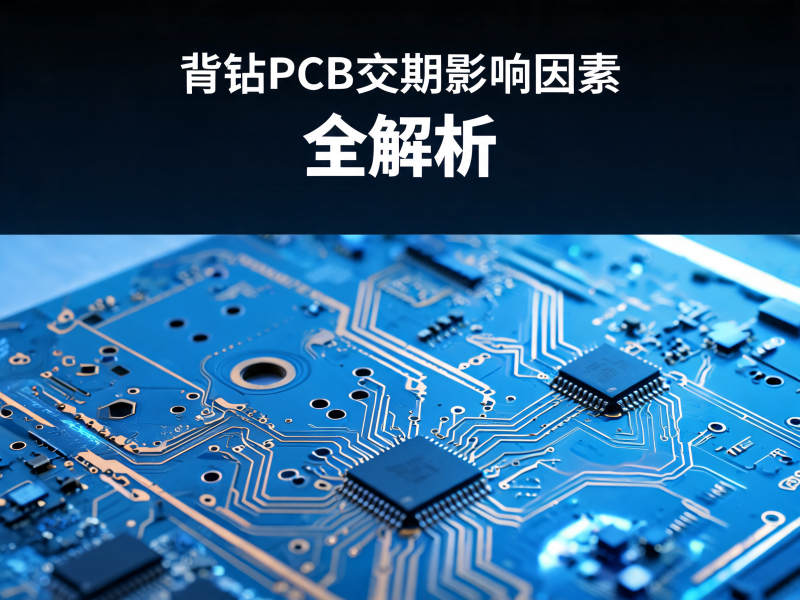 背钻 PCB 交期为何 “牵一发而动全身”？5 大核心影响因素全解析