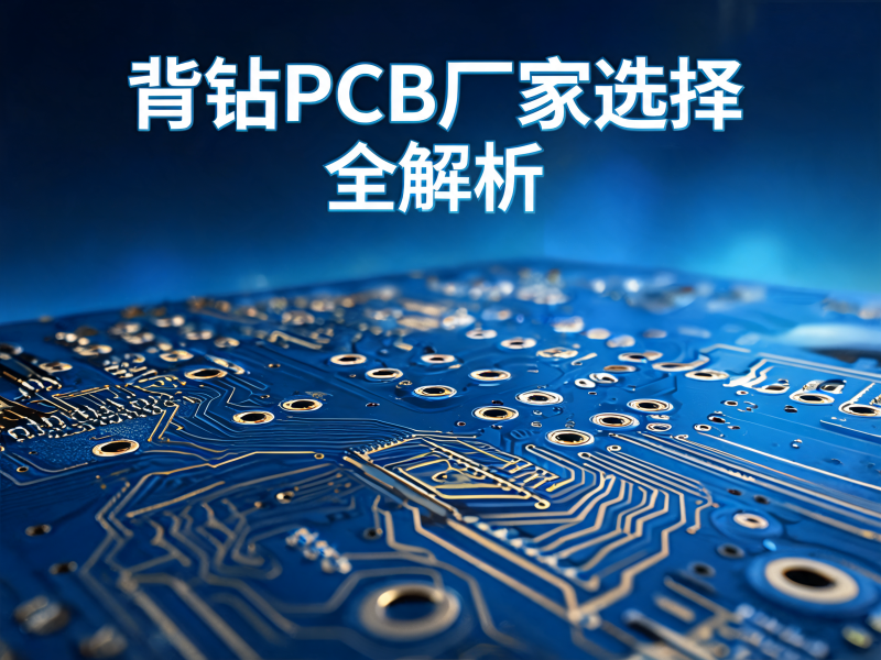 背钻 PCB 厂家选择全解析：从工艺能力到采购决策的完整指南