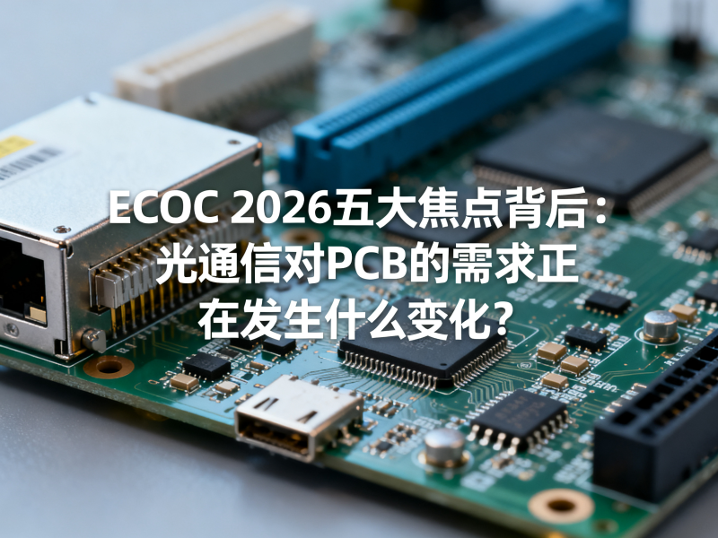 ECOC 2026五大焦点背后：光通信对PCB的需求正在发生什么变化？