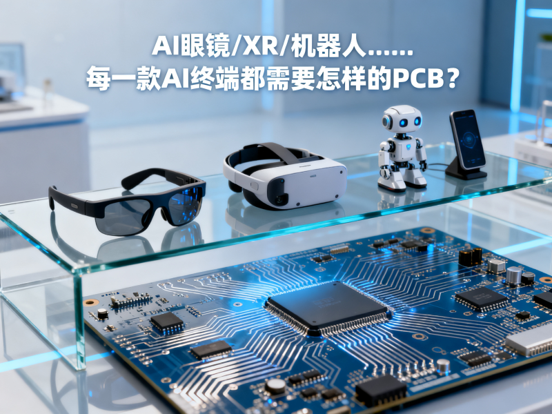 AI眼镜、XR、机器人……每一款AI终端都需要怎样的PCB？