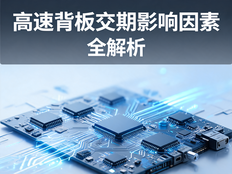 高速背板交期影响因素全解析：从设计到量产的关键变量