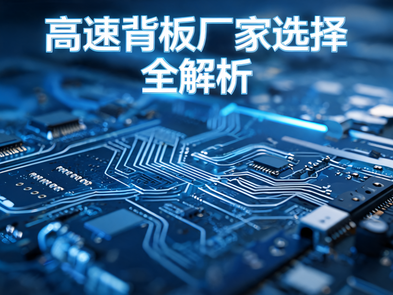 高速背板厂家选择全解析：从技术参数到采购决策的完整指南