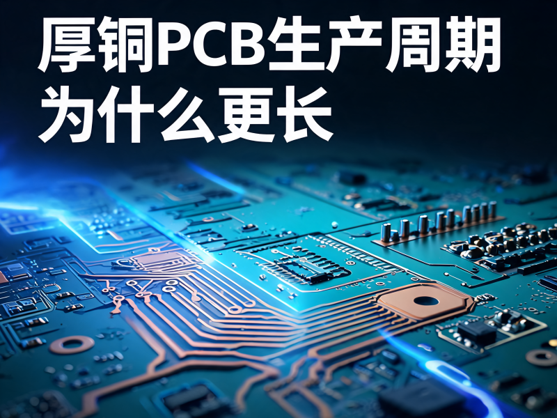 厚铜 PCB 生产周期为什么更长