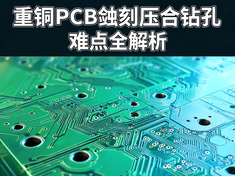 重铜 PCB 蚀刻压合钻孔难点全解析