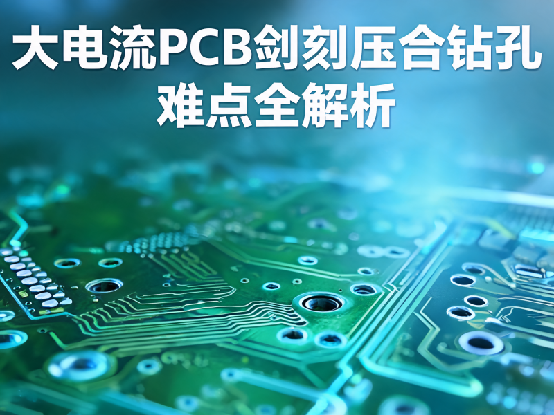 大电流 PCB 蚀刻压合钻孔难点全解析