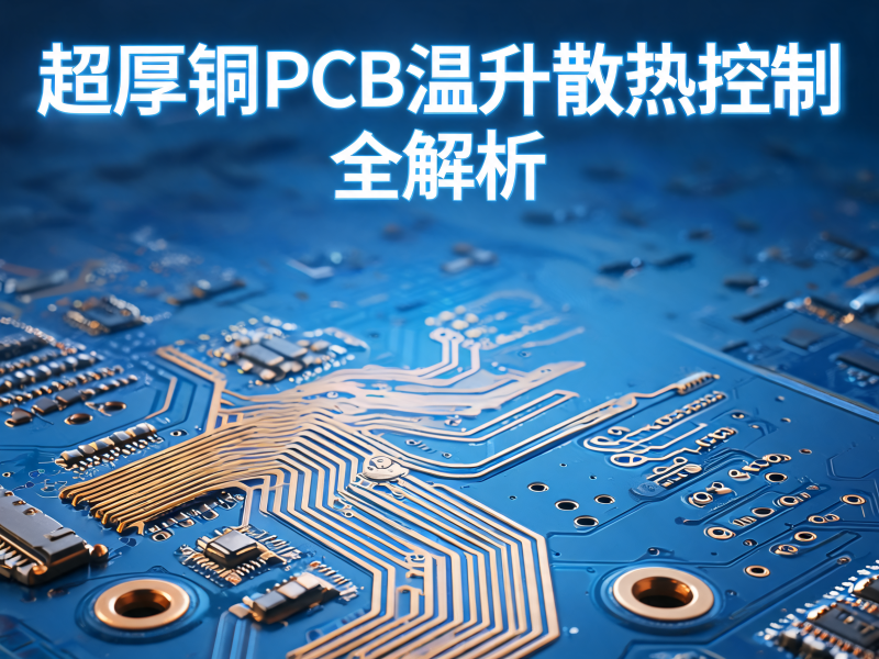 超厚铜 PCB 温升散热控制全解析