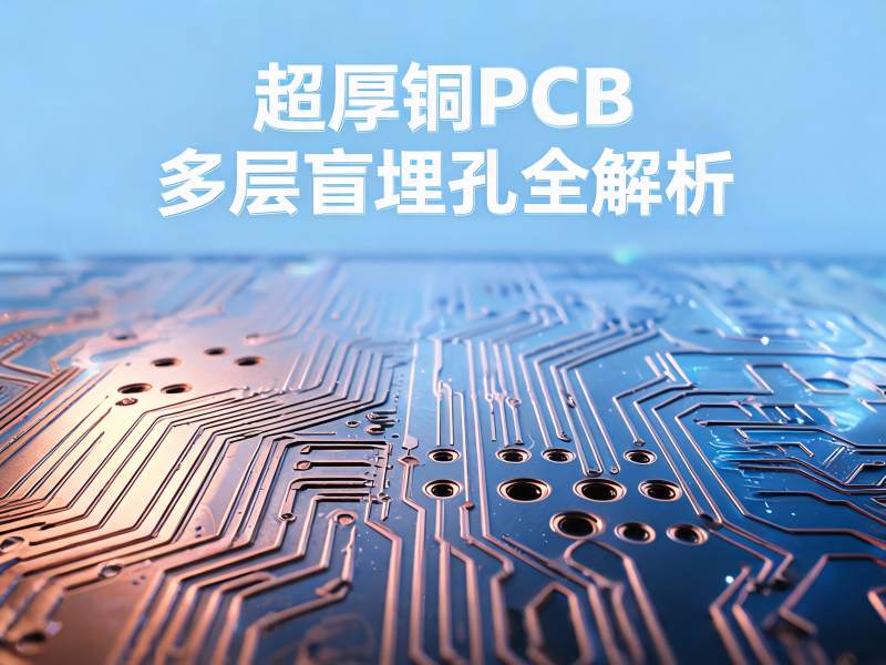 超厚铜 PCB 能做多层盲埋孔全解析