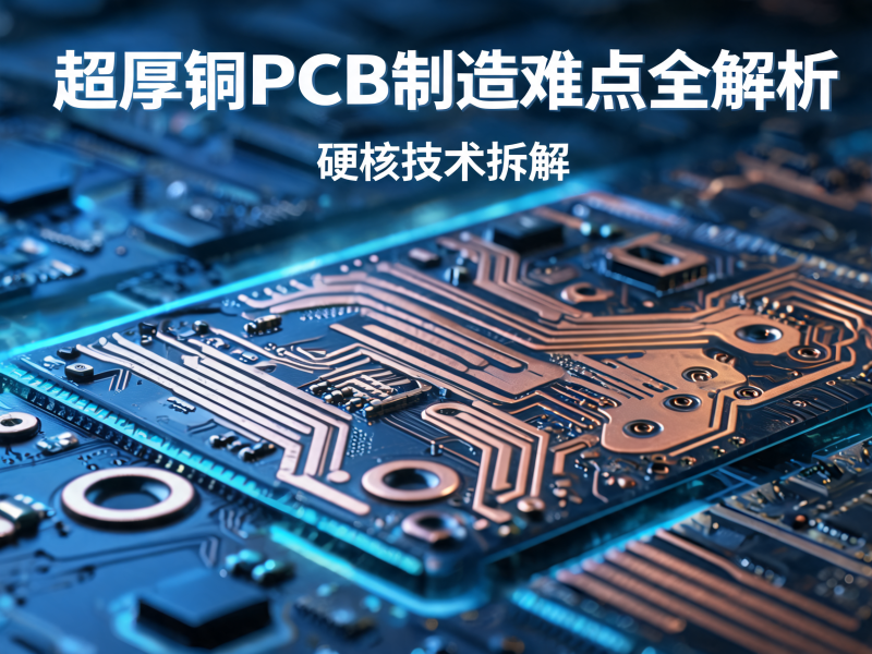 超厚铜 PCB 制造难点全解析