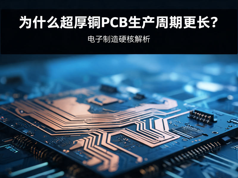 超厚铜 PCB 生产周期为何更长