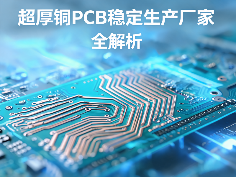 超厚铜 PCB 稳定生产厂家全解析