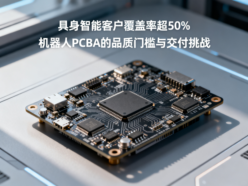 具身智能客户覆盖率超50%：机器人PCBA的品质门槛与交付挑战