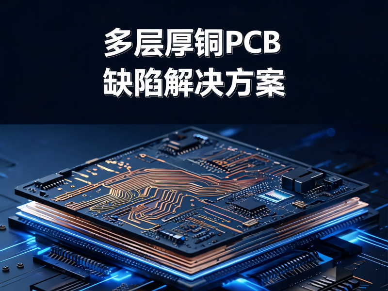 多层厚铜PCB如何避免填胶不足、分层和线路侧蚀？