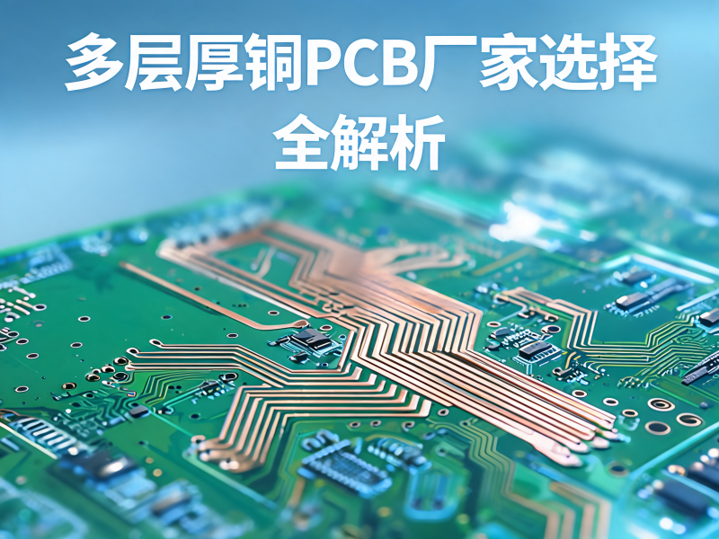 多层厚铜PCB厂家应该怎么选择？从厚铜工艺、压合能力到可靠性验证的供应商评估指南