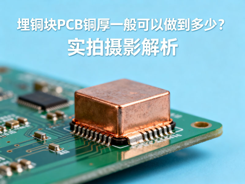 埋铜块PCB铜厚一般可以做到多少？