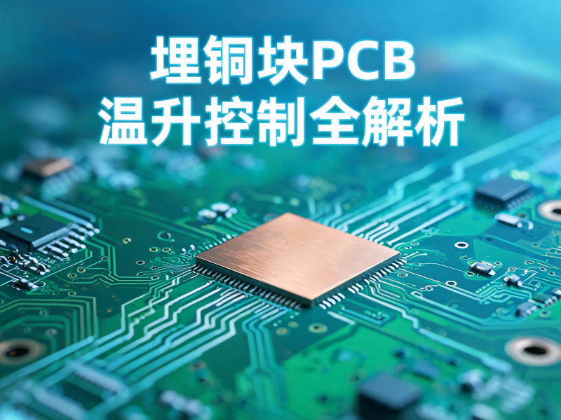 埋铜块PCB如何控制温升和散热？