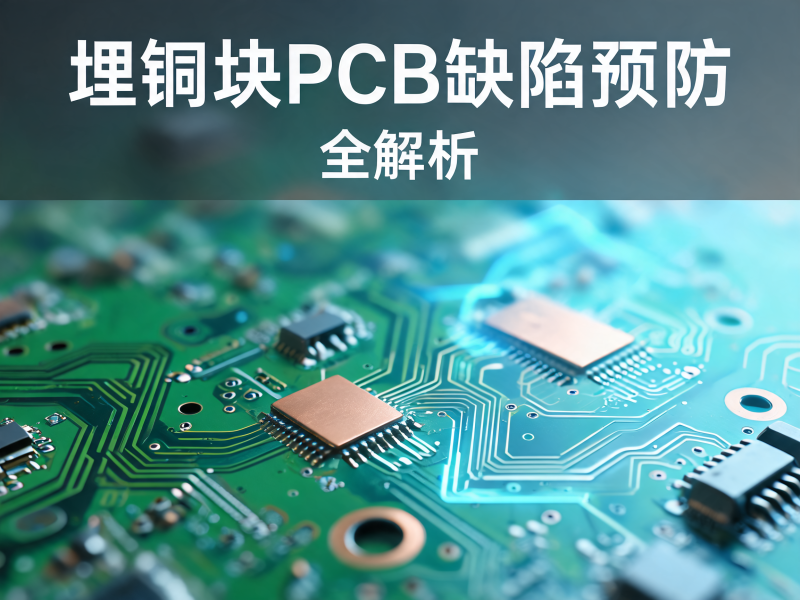 埋铜块PCB如何避免填胶不足、分层和线路侧蚀？