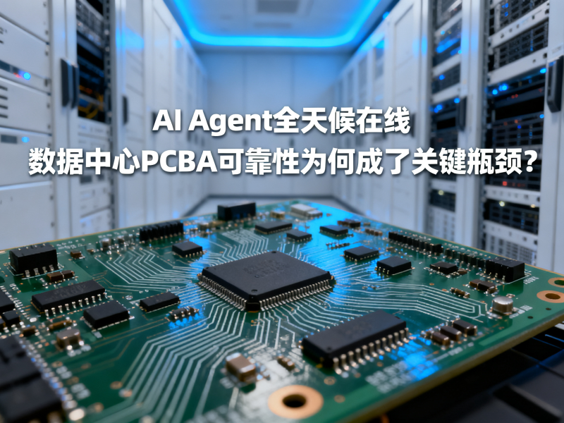 AI Agent全天候在线：数据中心PCBA可靠性为何成了关键瓶颈？