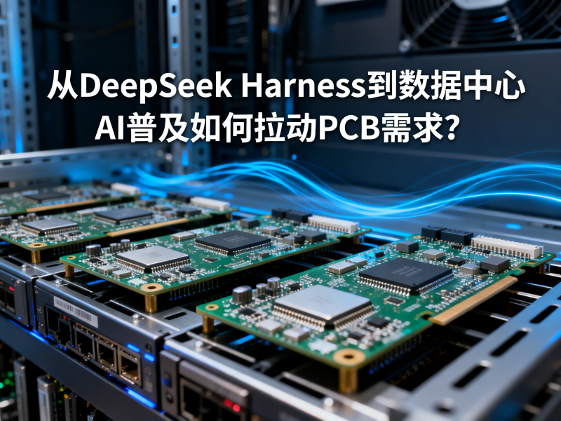 从DeepSeek Harness到数据中心：AI普及如何拉动PCB需求？